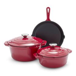 Sur La Table Enameled Cast Iron 5-Piece Set Best purchase for the price ever