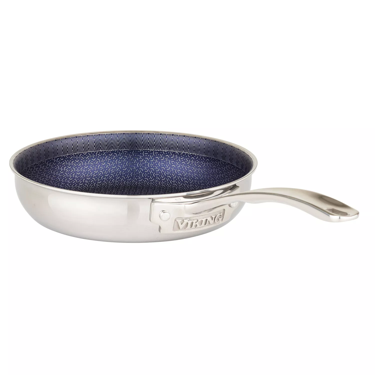 3-Quart Stainless Steel and Hybrid Nonstick Saute Pan with Lid