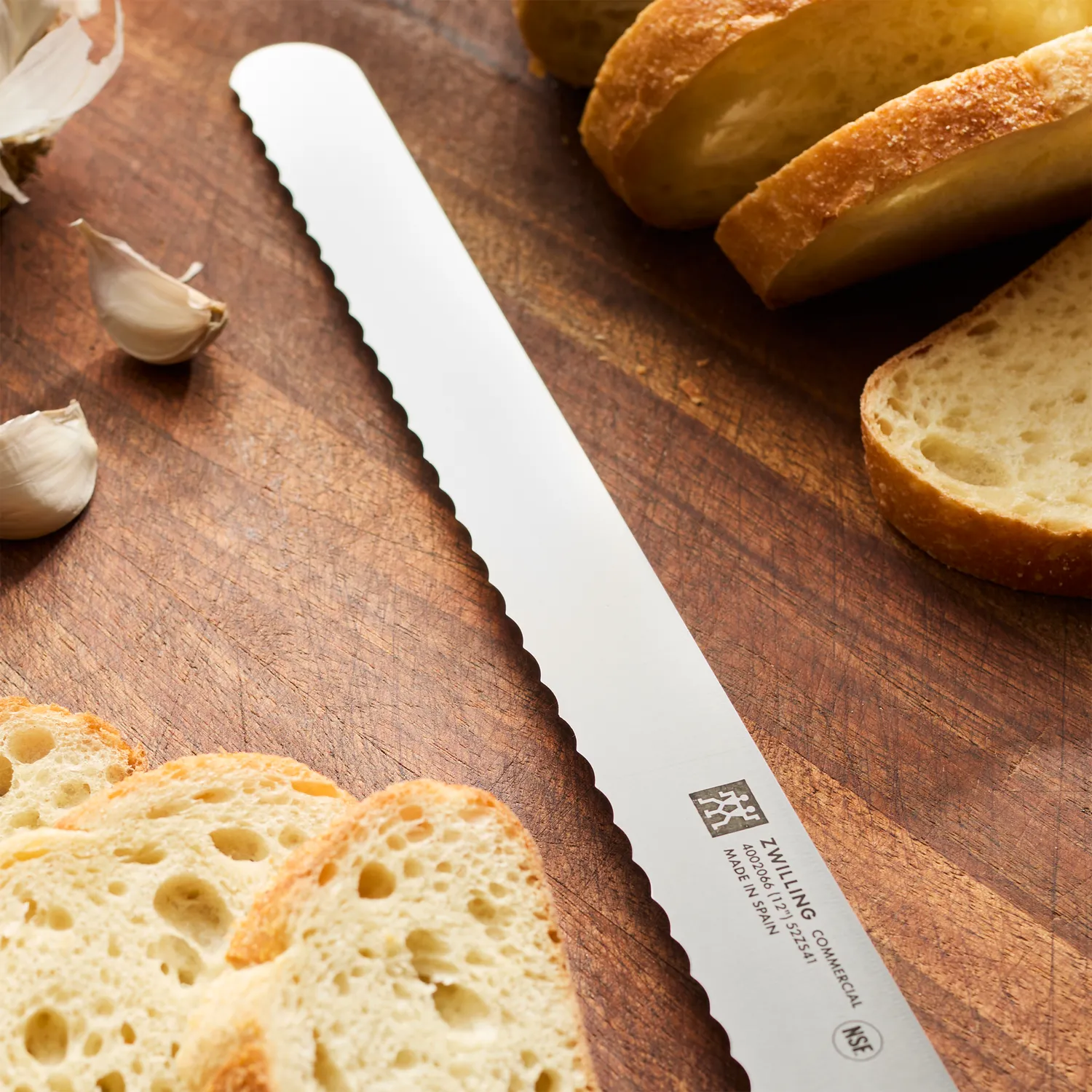 Zwilling Commercial Precision 12" Serrated Edge Slicer Knife