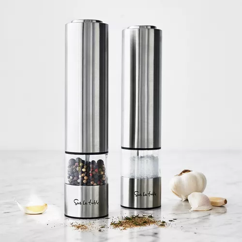 Sur La Table Electric Salt &#38; Pepper Mill Set