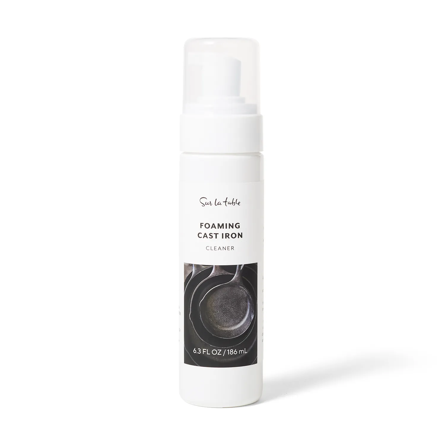 Sur la table Foaming Cast Iron Cleaner