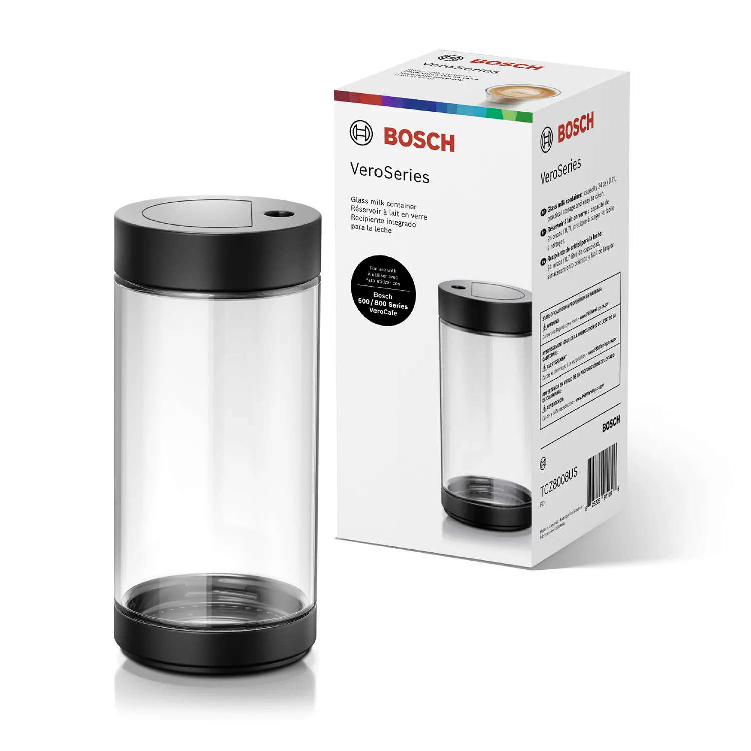 Bosch 800 Series Glass Milk Container