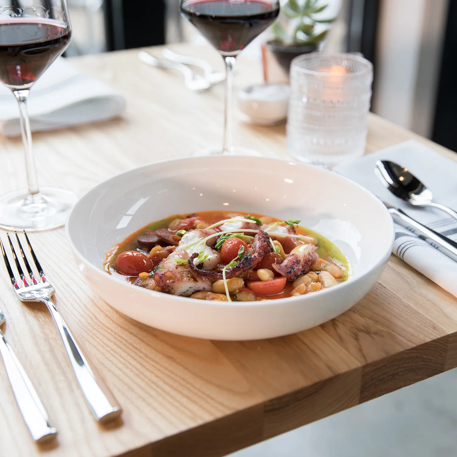 Fortessa Modern Coupe 16-Piece Dinnerware Set