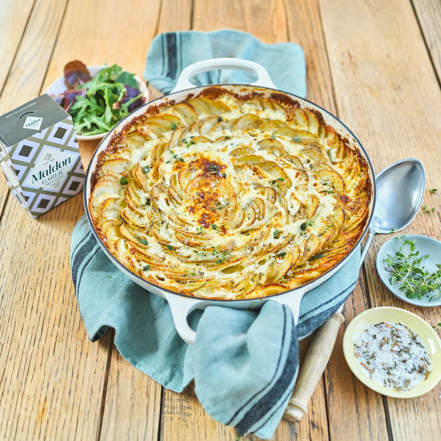 Maldon Garlic Sea Salt Flakes