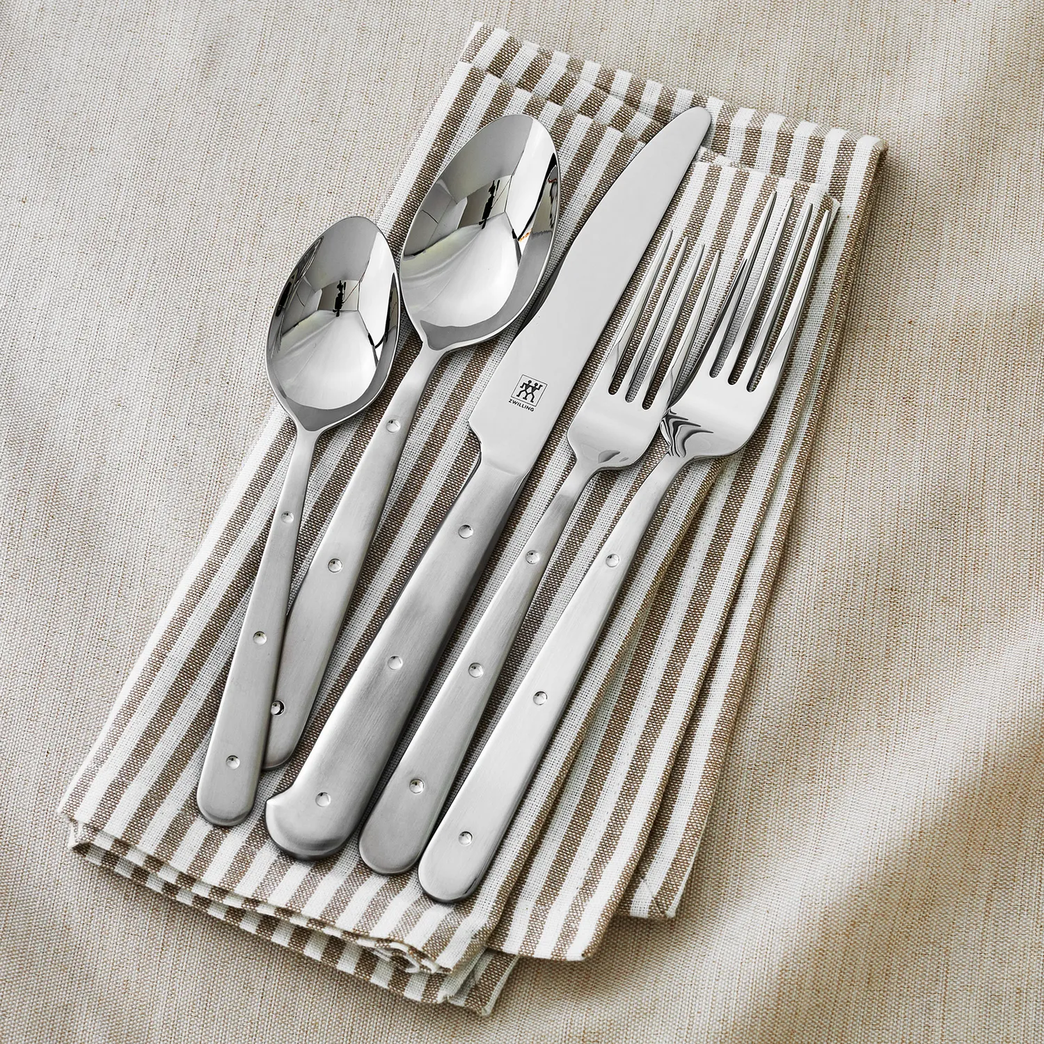 Zwilling J.A. Henckels Porterhouse 45-Piece Flatware Set
