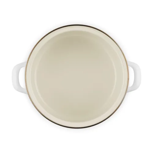 Le Creuset Petite Enameled Steel Stockpot, 3.8 qt.