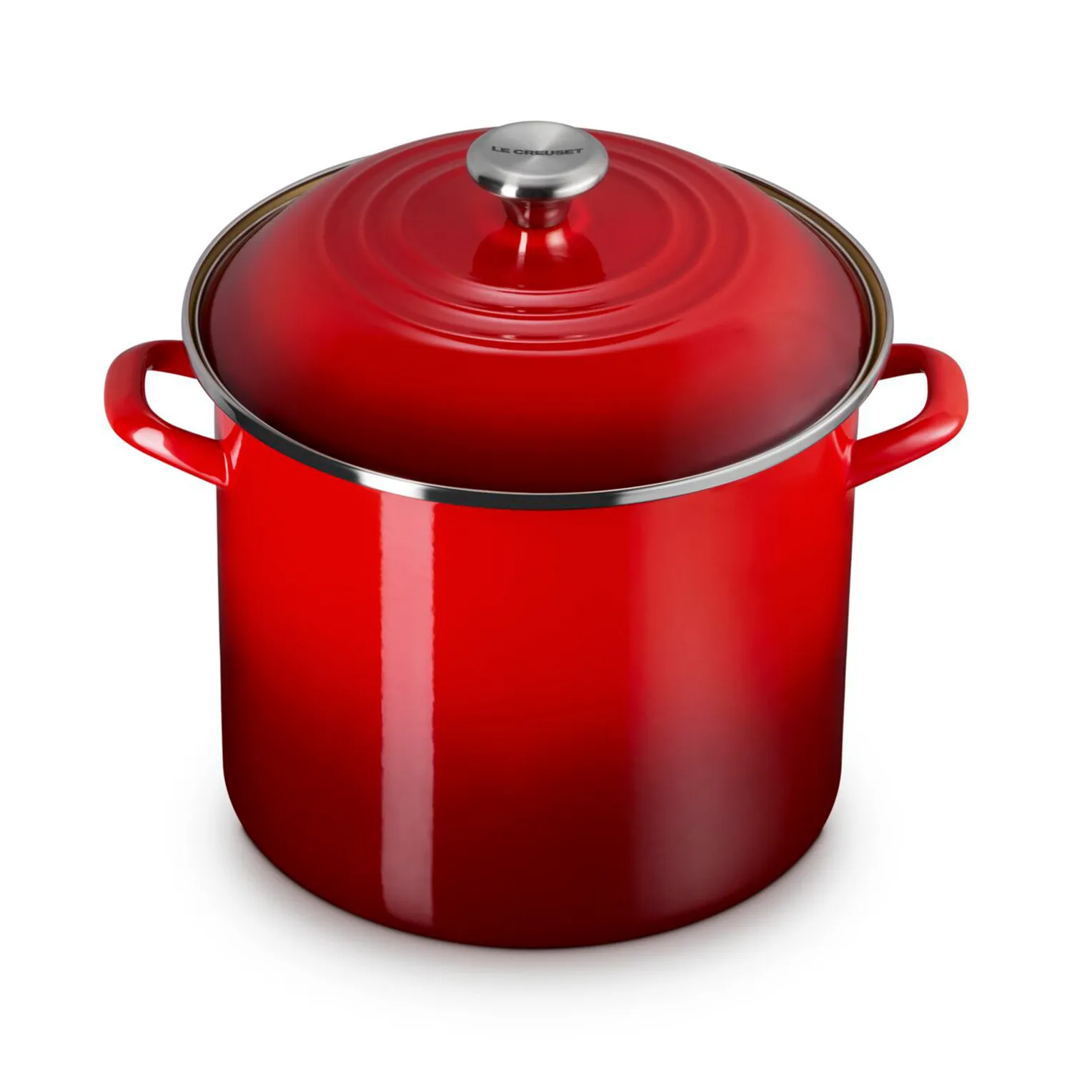 Le Creuset Enameled Steel Stockpot, 12 qt.