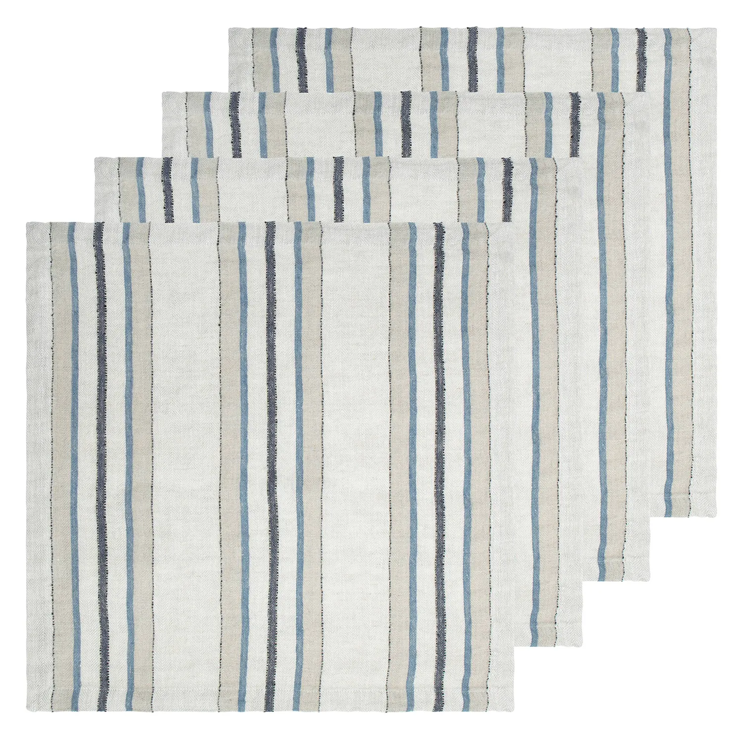 Caravan Trio Stripe Napkins, Set of 4