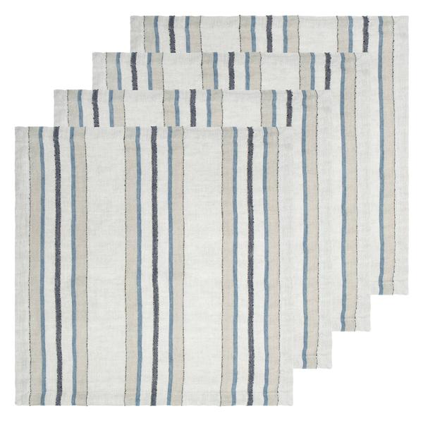 Caravan Trio Stripe Napkins, Set of 4
