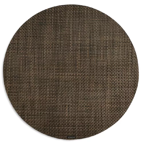 Chilewich Basketweave Round Placemat, 15"