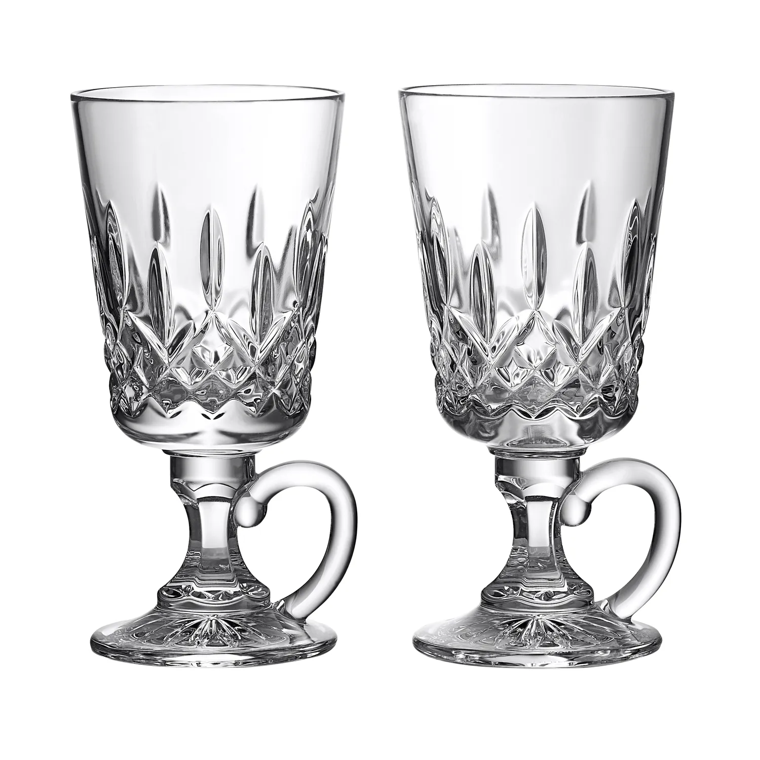 Waterford Lismore Irish Coffee Glasses, Set of 2