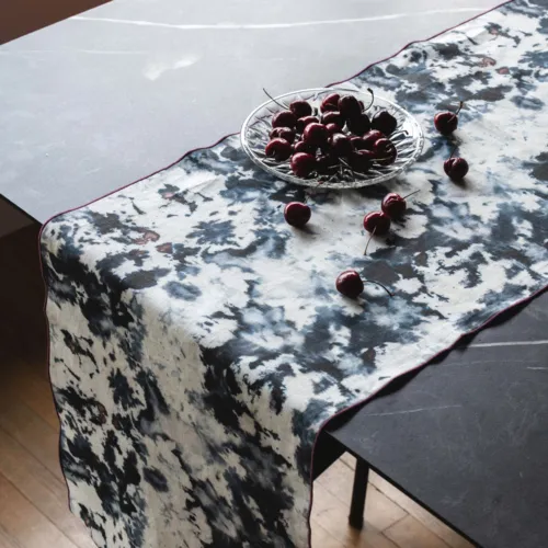 Goldie Home Marble Runner, 90" x 16"