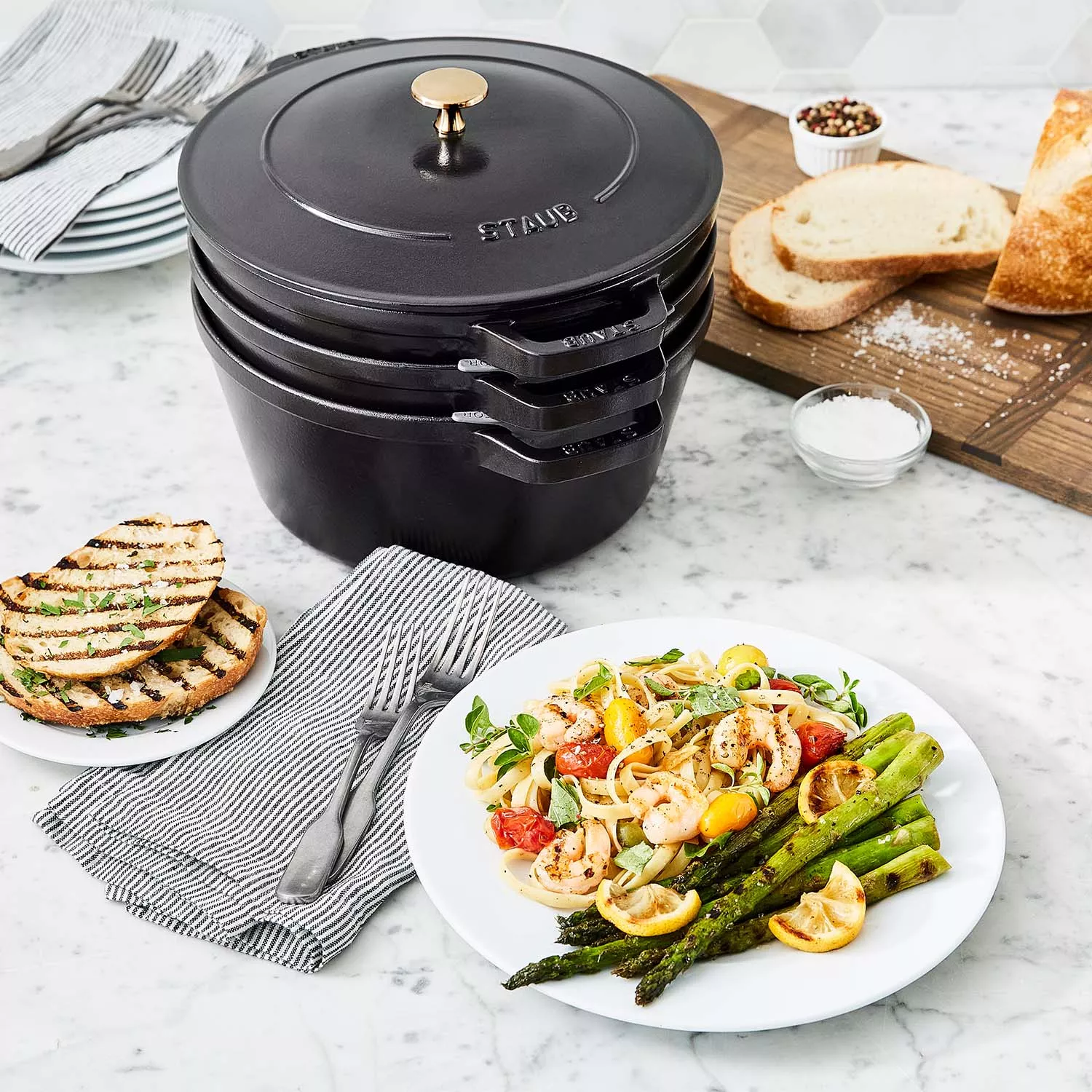 Staub Stackable 4-Piece Set