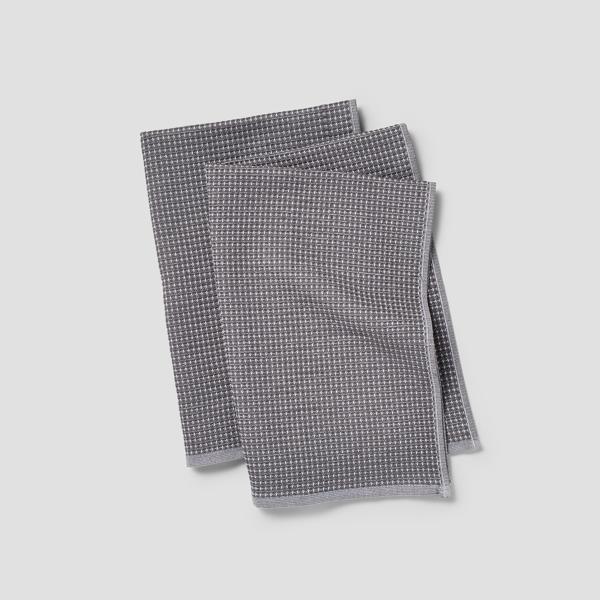 Sur La Table Essential Waffle-Weave Towels, Set of 2