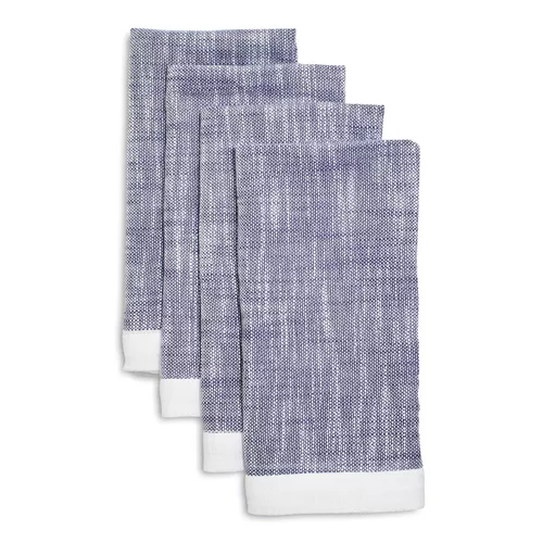 Sur La Table Blue Chalk Napkins, Set of 4 Sur La Table Blue Chalk Napkins, Set of 4