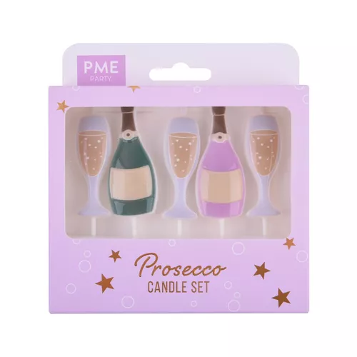 PME Prosecco Candles, Set of 5