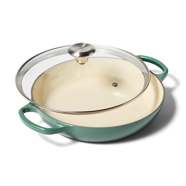 Le Creuset Signature Braiser with Glass Lid, 2.25 qt.