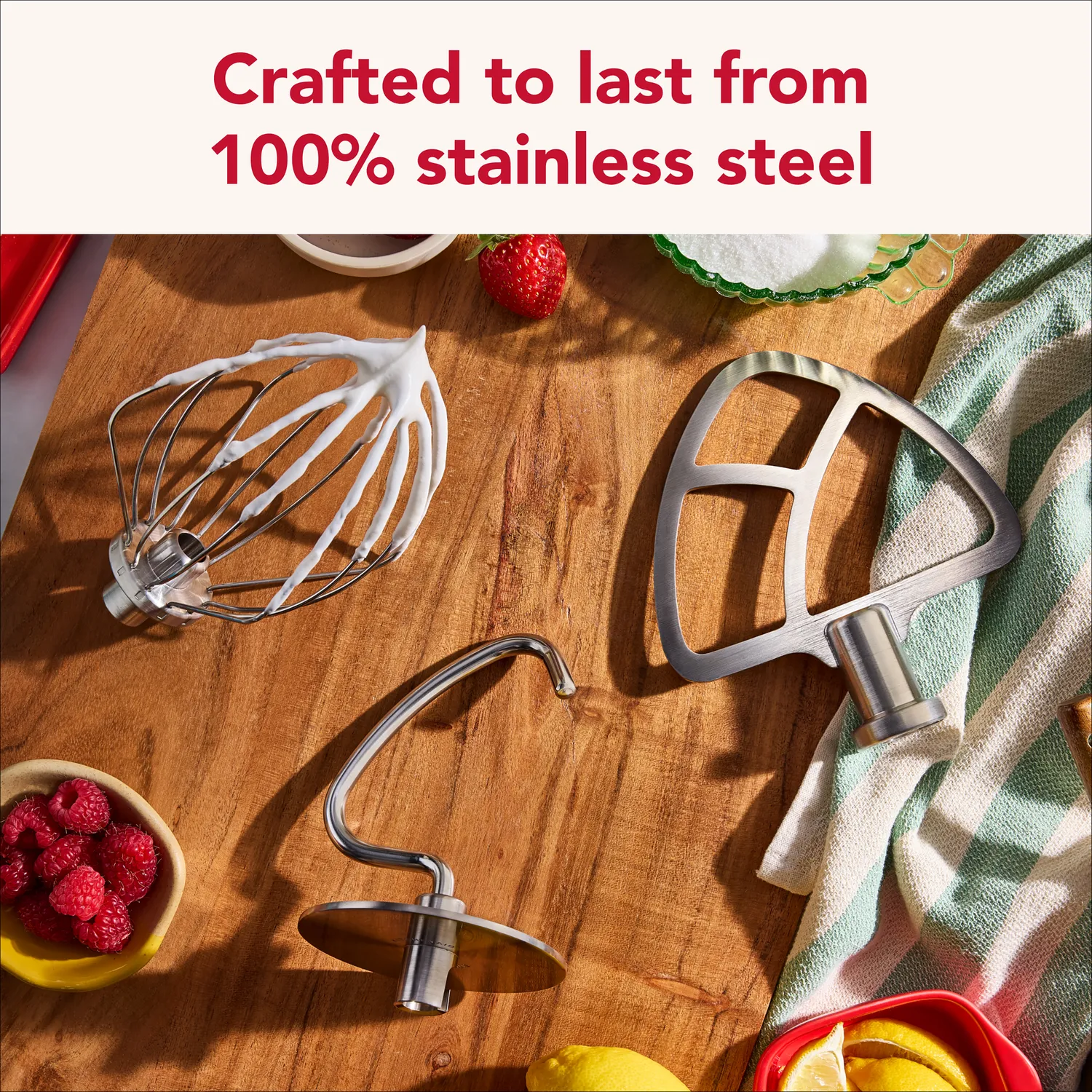 KitchenAid Stainless Steel 3-piece Accessory Set 
