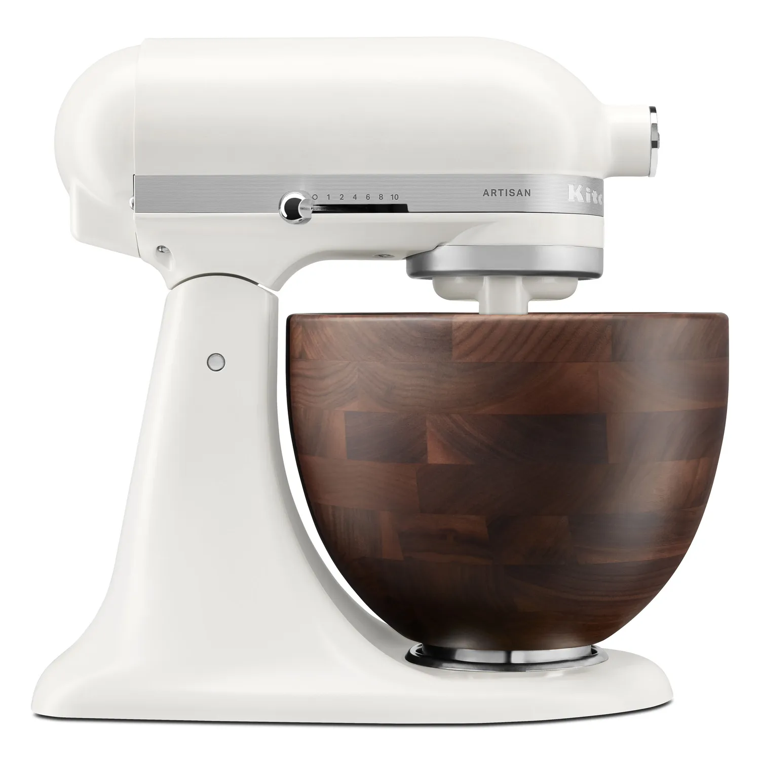 KitchenAid® Artisan Tilt-Head Stand Mixer with Walnut Wood Bowl