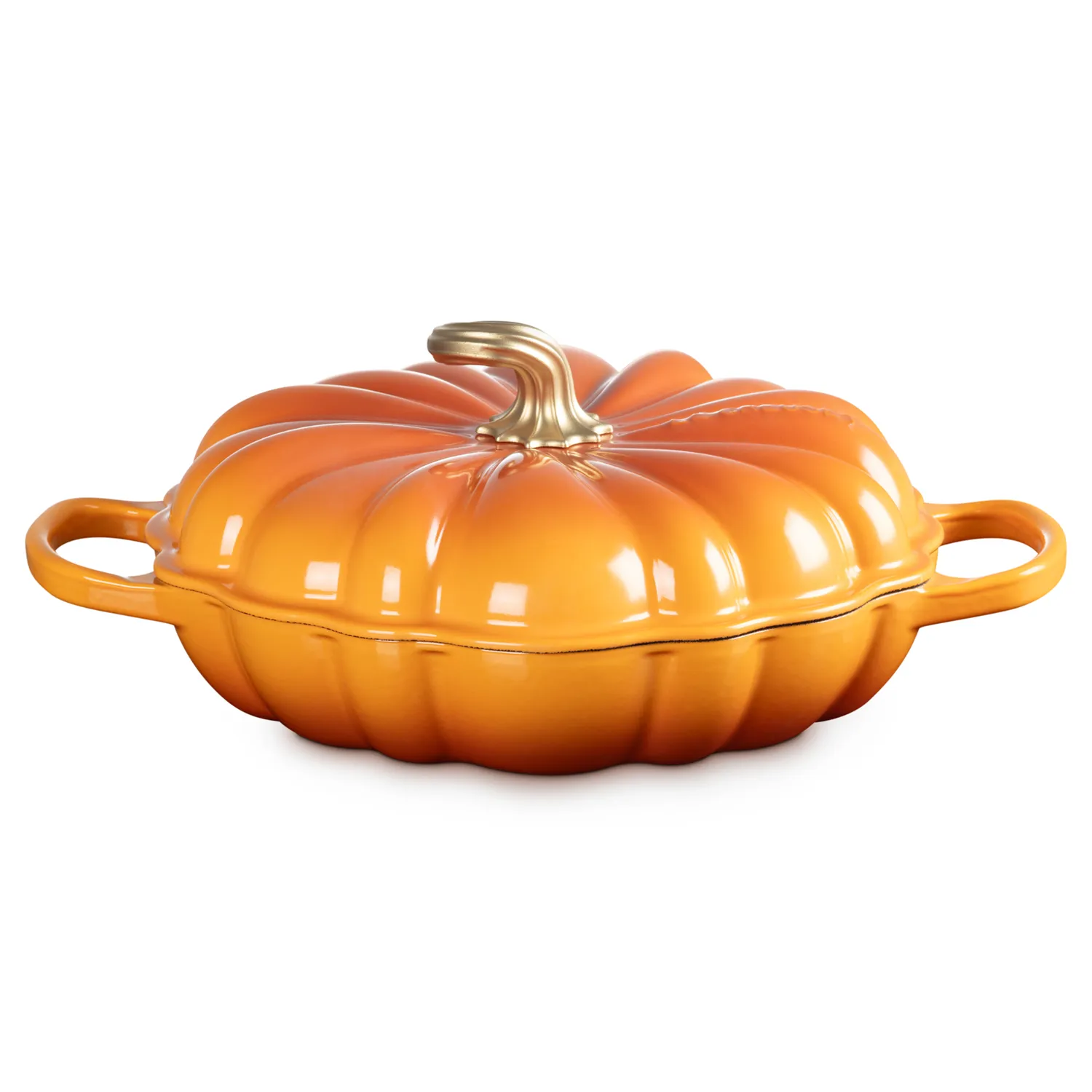 Le Creuset Enameled Cast Iron Pumpkin Braiser, 2.75 qt.
