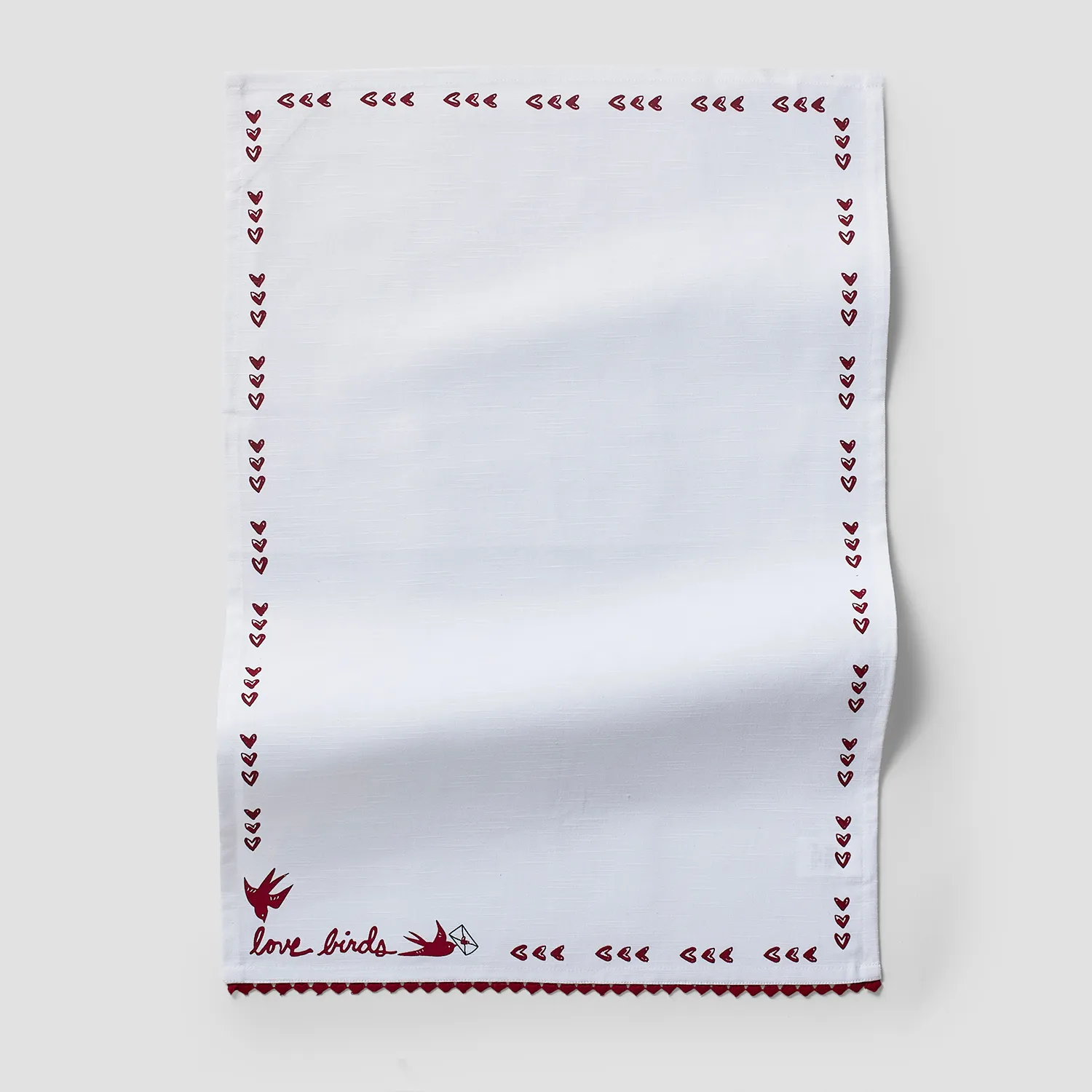 Sur La Table Love Birds Kitchen Towel
