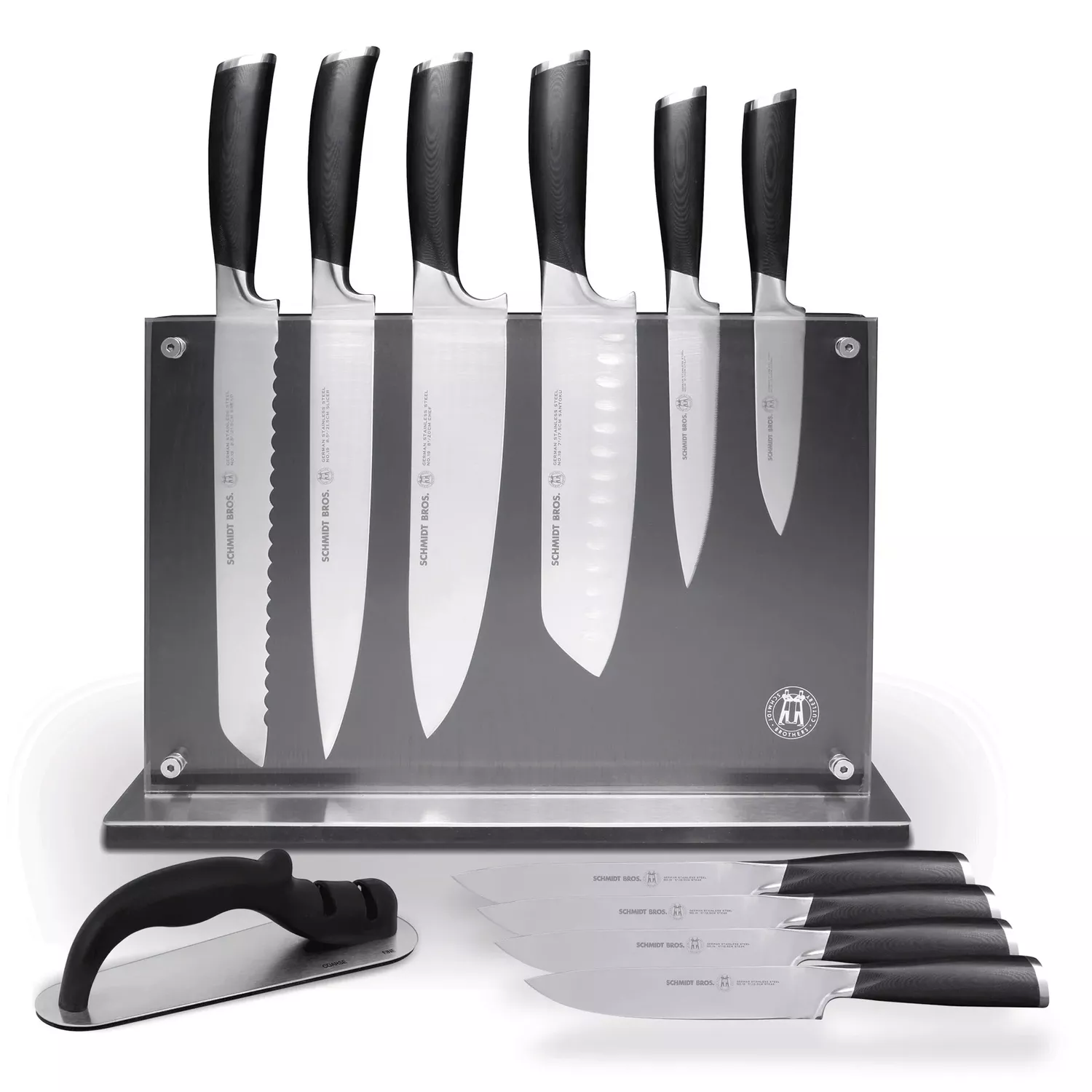  Schmidt Brothers Heritage 12-Piece Knife Block Set