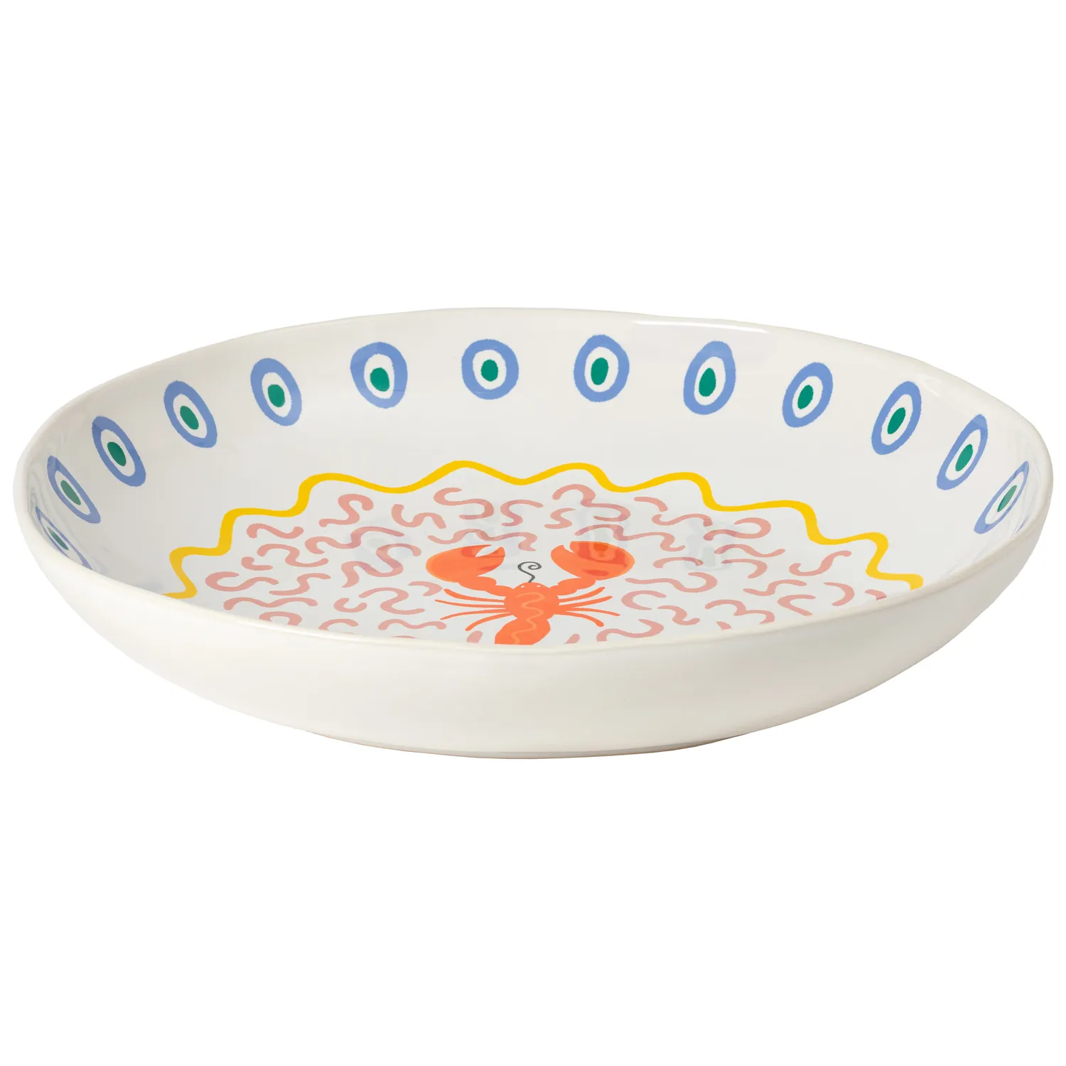 Costa Nova Summer Bliss Lobster Serving Bowl