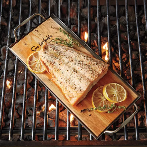 Grilled Fish with Charred Cherry Tomato and Sweet Corn Relish