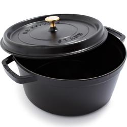 Staub Round Dutch Oven, 9 qt. The Best!