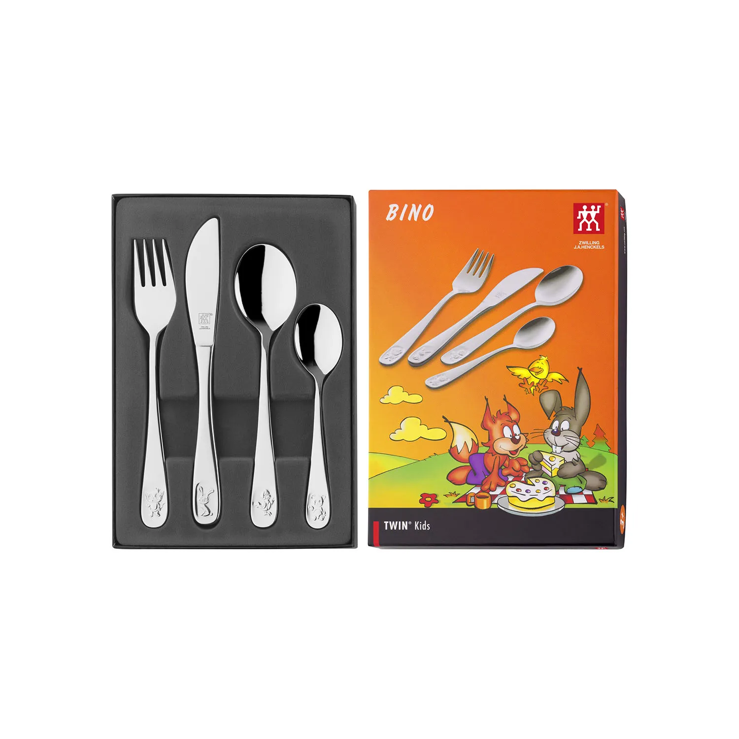 Zwilling J.A. Henckels Bino Children&#8217;s Flatware, 4-Piece Set