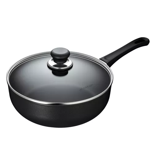 Scanpan Classic Deep Sauté Pan with Lid, 4.25 qt.