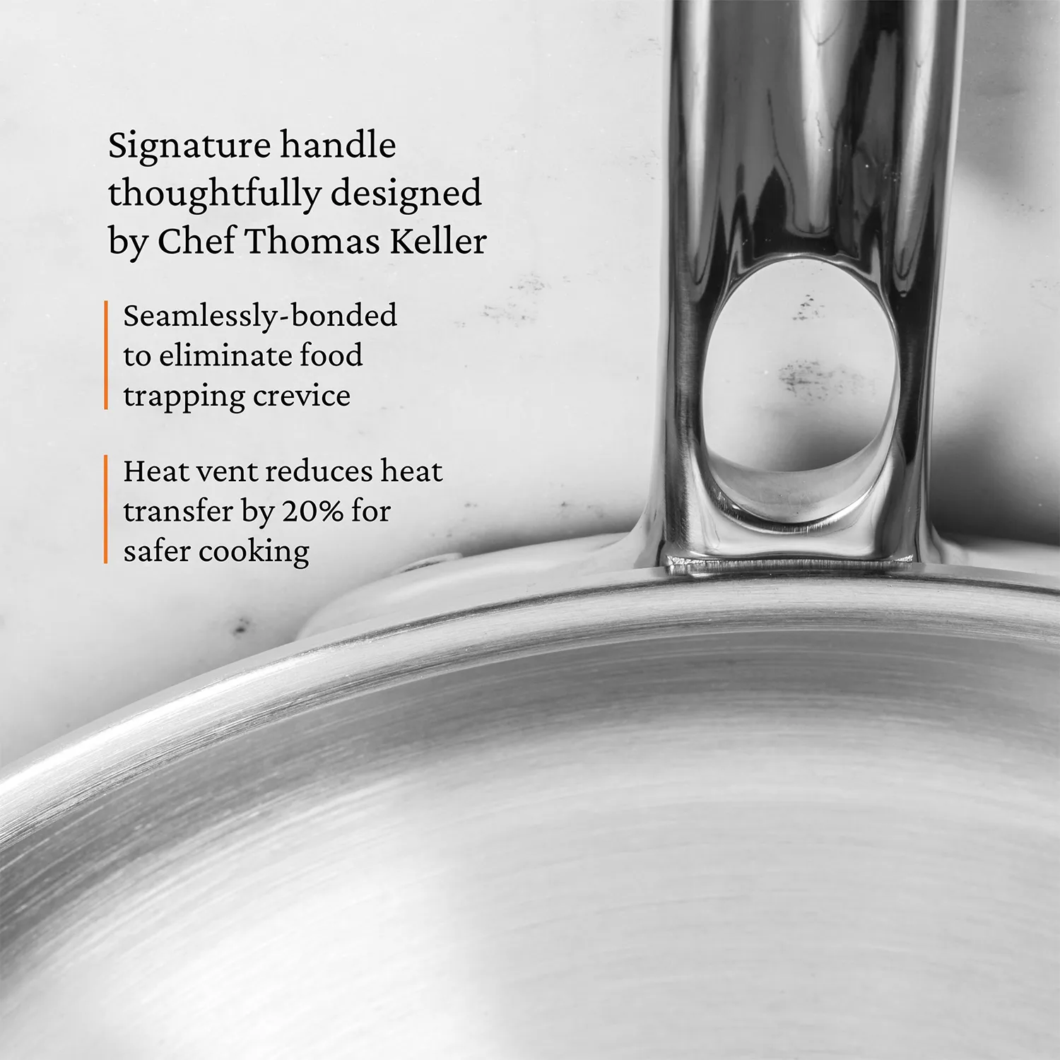 Hestan ProBond Luxe Stainless Steel Skillet