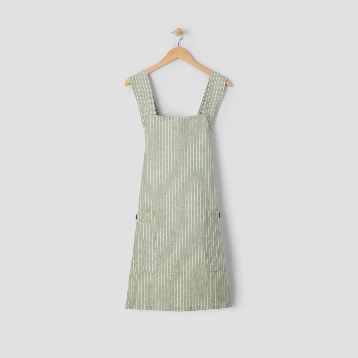 Sur La Table Stripe Linen Smock Apron