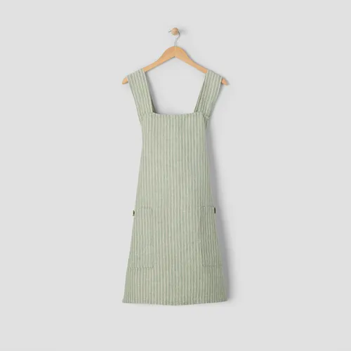 Sur La Table Stripe Linen Smock Apron