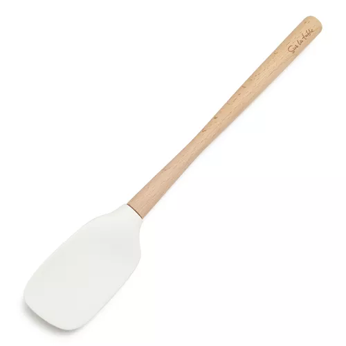 Sur La Table Flex-Core Silicone Spatula Spoon with Wood Handle
