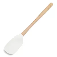 Sur La Table Flex-Core Silicone Spatula Spoon with Wood Handle