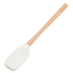 Sur La Table Flex-Core Silicone Spatula Spoon with Wood Handle Heavy handle and perfect spatula spoon
