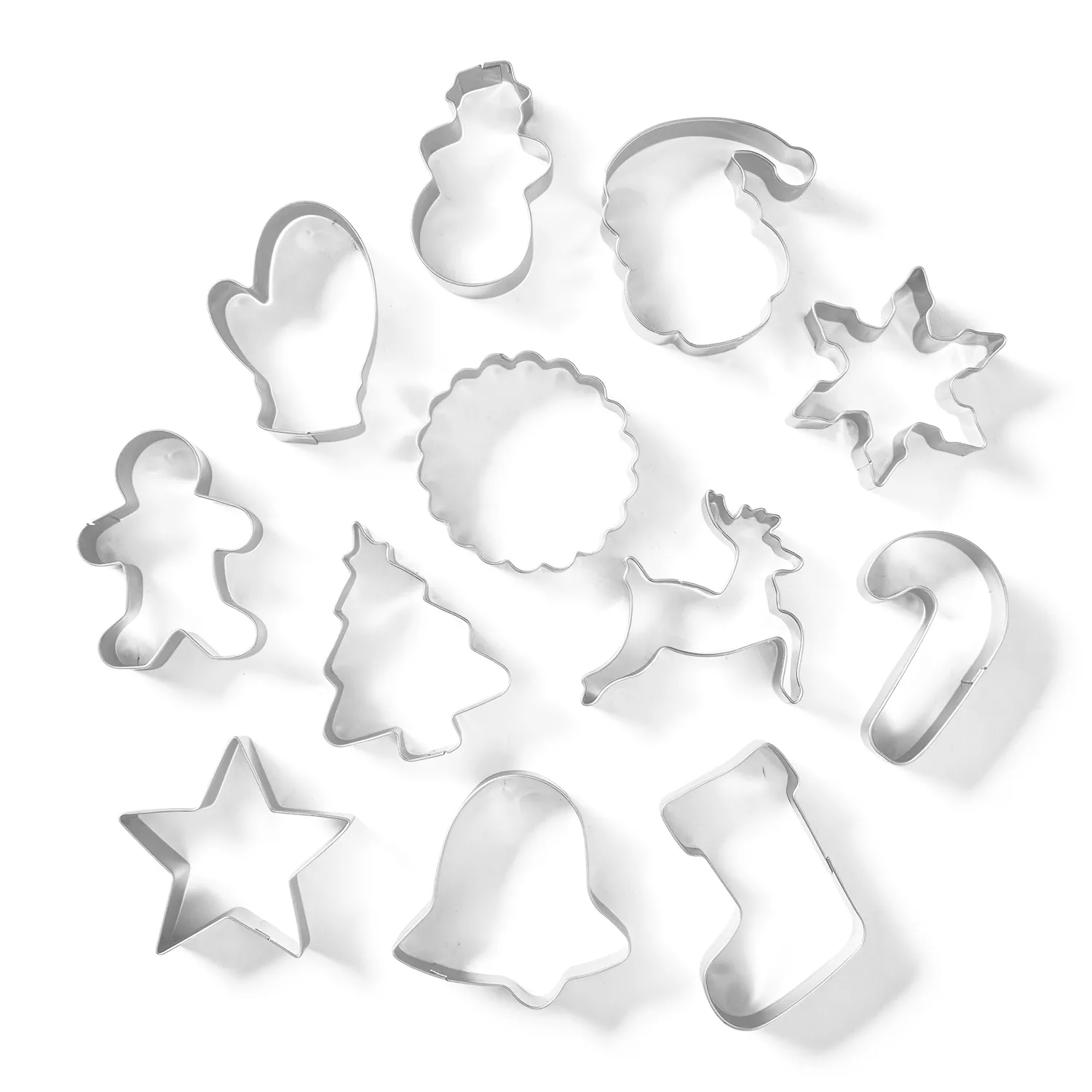 Sur La Table Holiday Pie Crust Cutters, Set of 4