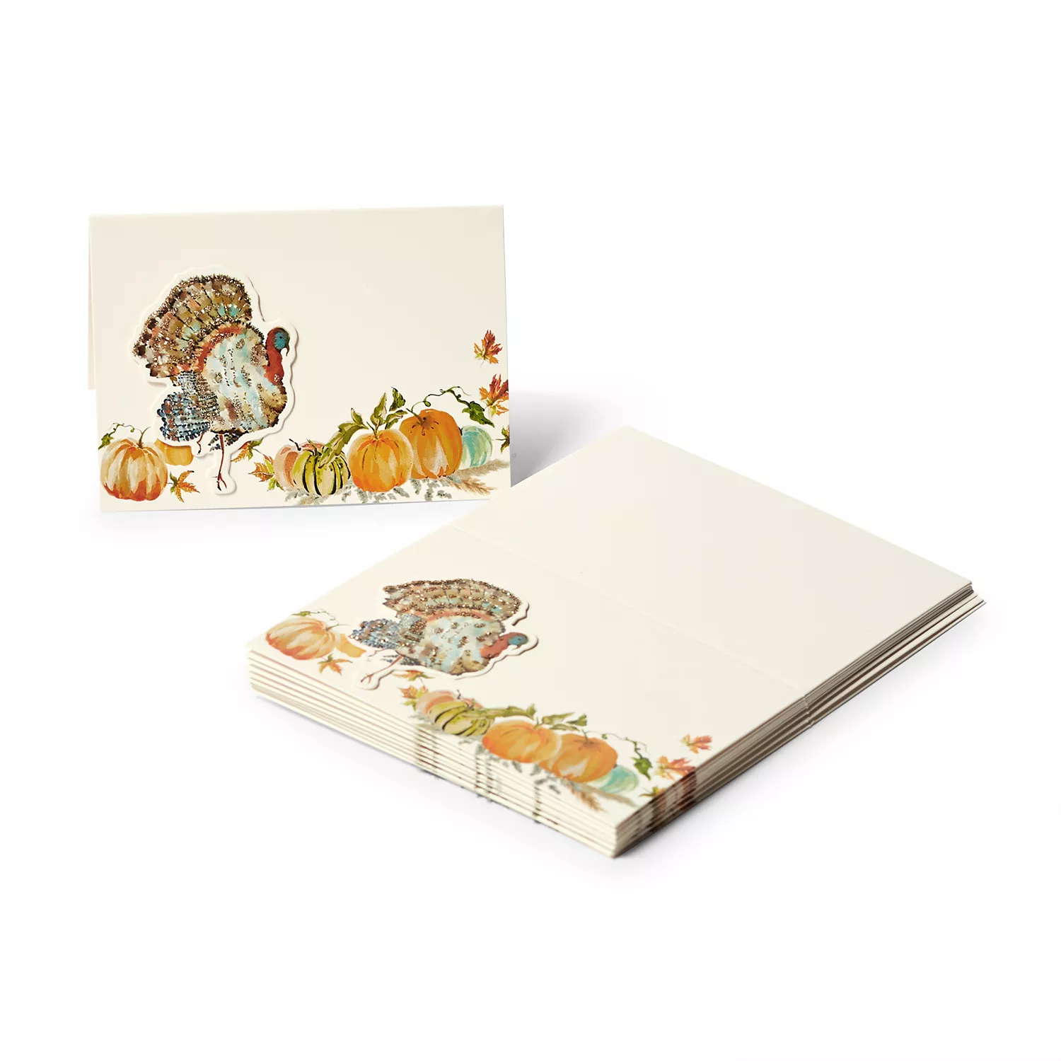 Sur La Table Thanksgiving Turkey Place Cards, Set of 12