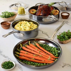Hestan NanoBond Titanium Stainless Steel 5-Piece Essential Set