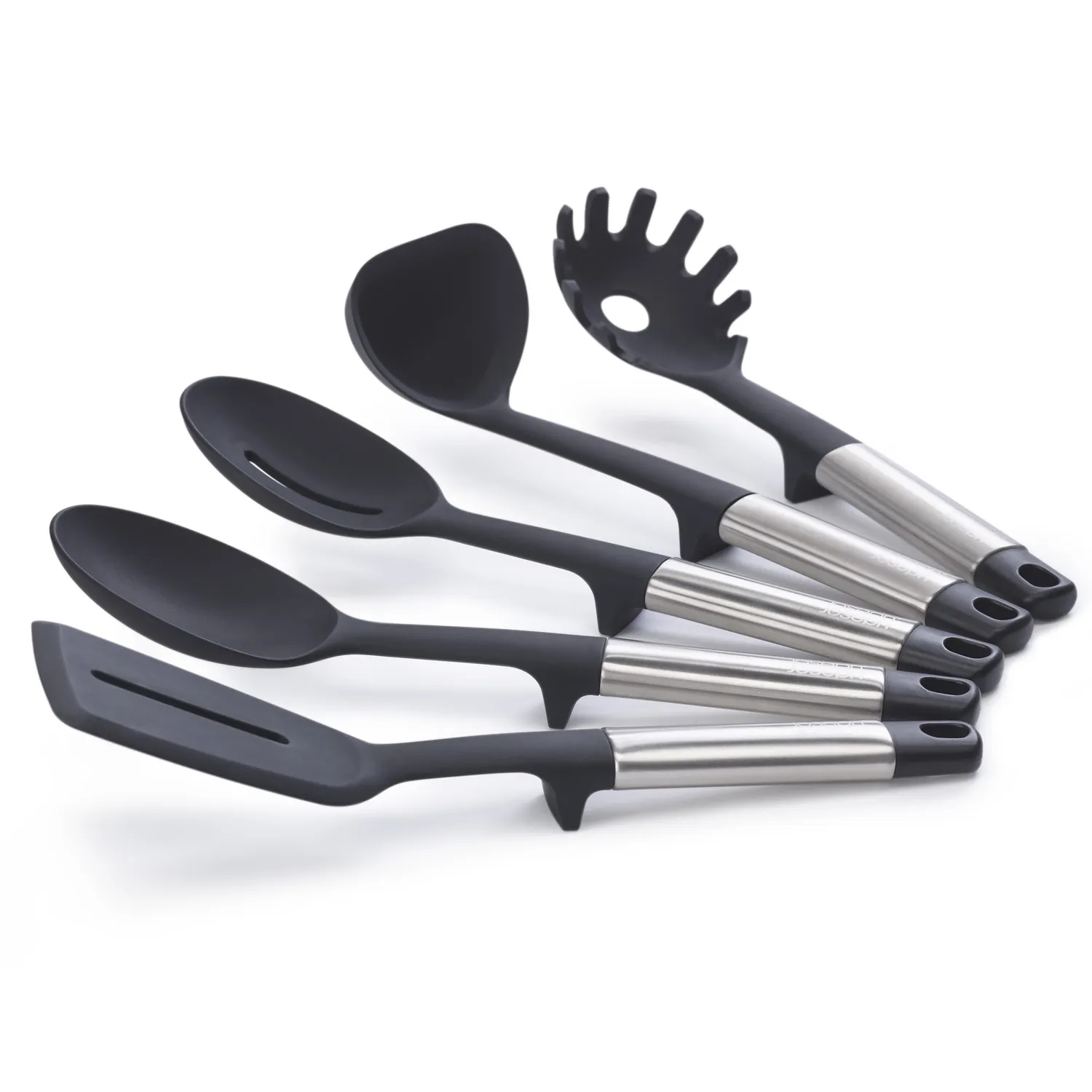 Joseph Joseph Elevate Silicone Carousel 5-Piece Utensil Set Stand