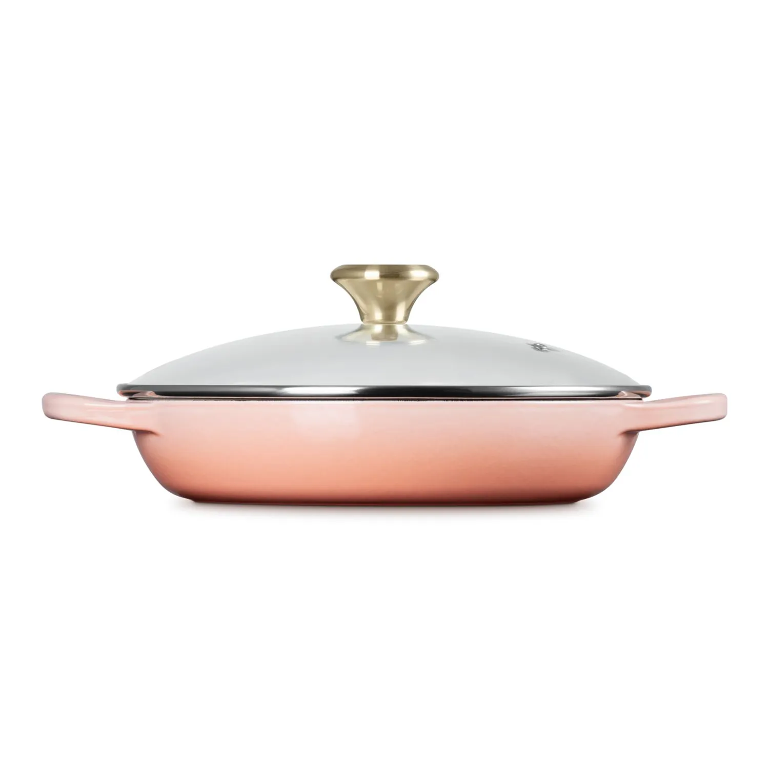 Le Creuset Signature Braiser with Glass Lid, 2.25 qt.