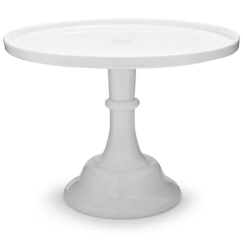 Mosser Milkglass Cake Stand, 12"