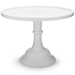 Mosser Milkglass Cake Stand, 12&#34;