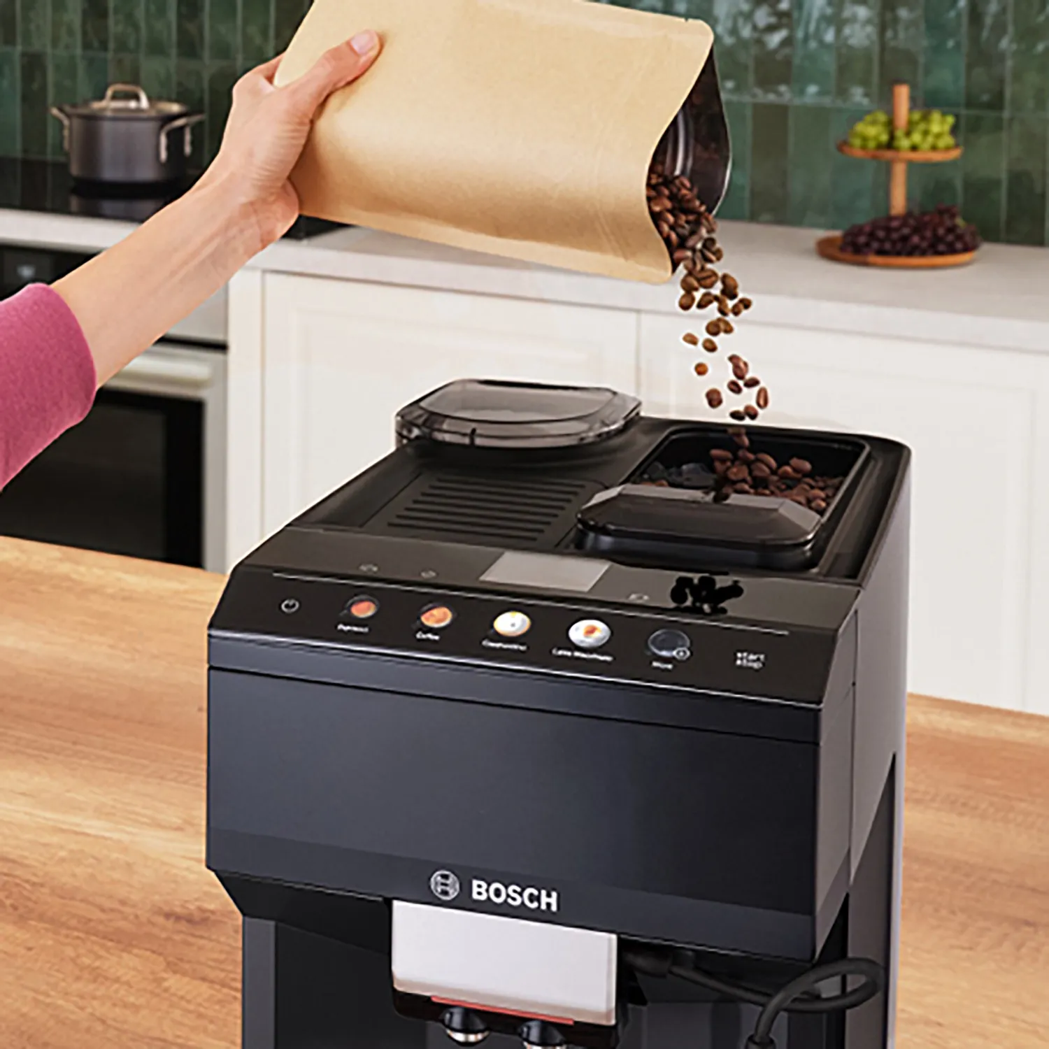 Bosch 500 Series Fully Automatic Espresso Machine, Black