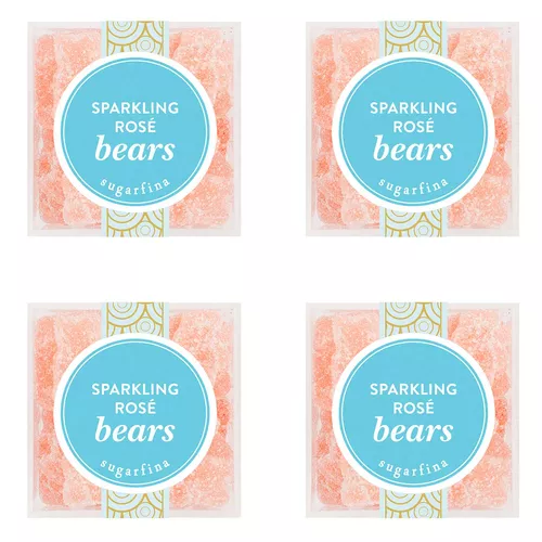 Sugarfina Sparkling Rosé Bears, Set of 4