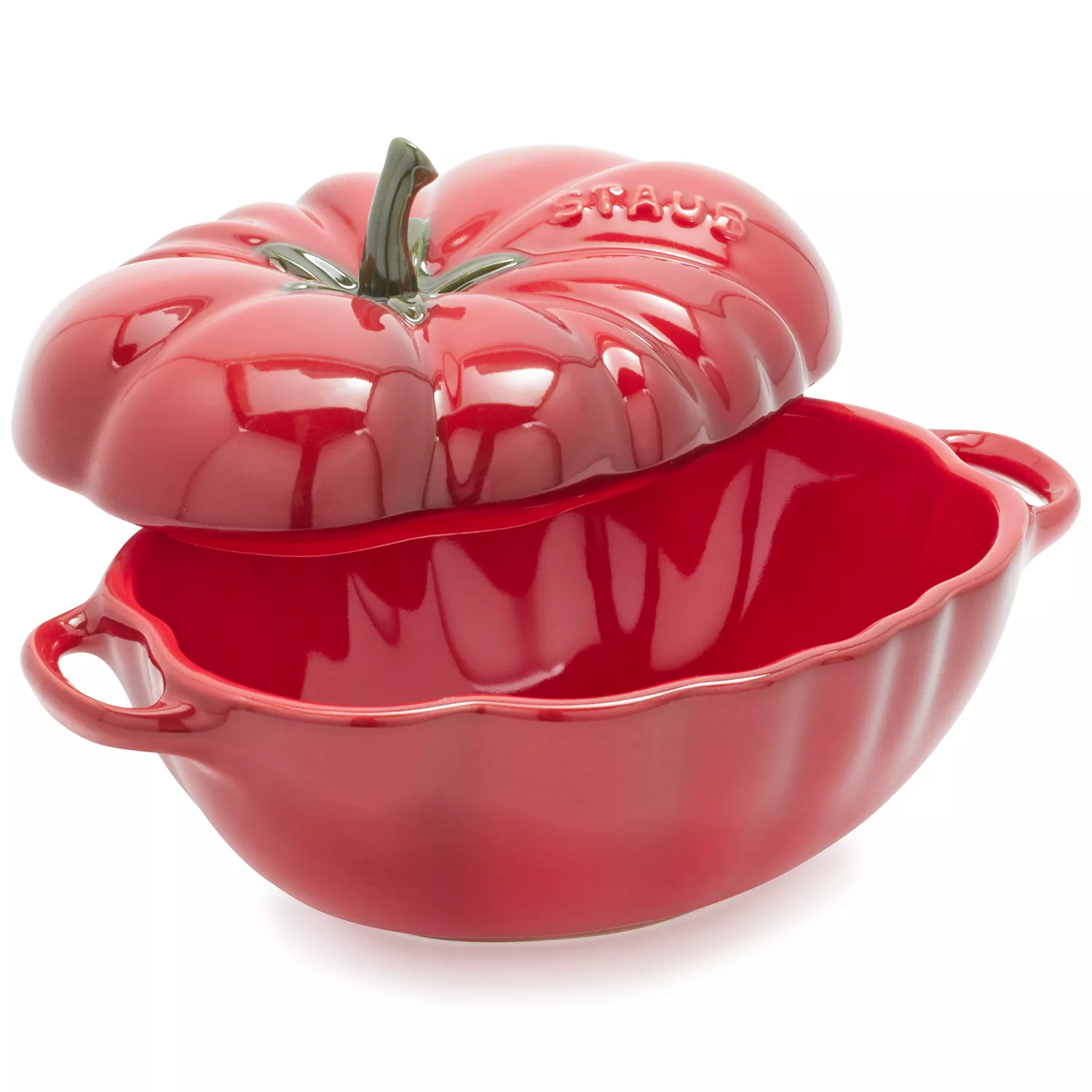 Staub Tomato Mini Stoneware Cocotte