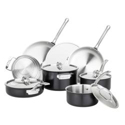 Viking Black & Stainless Steel 12-Piece Cookware Set Probably the best received early Christmas gift we