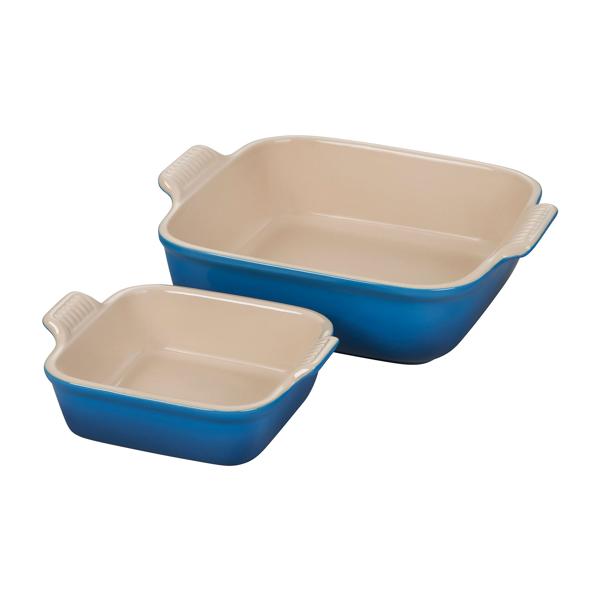 Le Creuset 2-Piece Square Baker Set