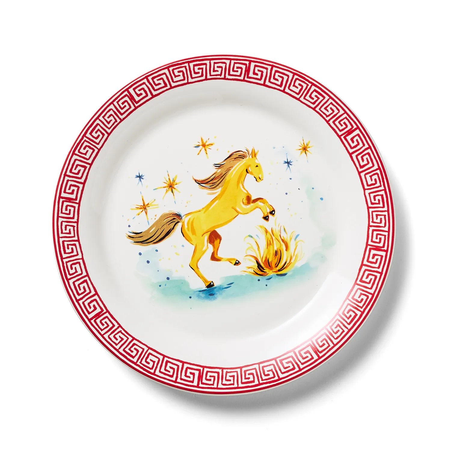 Sur La Table Lunar New Year Horse Salad Plate